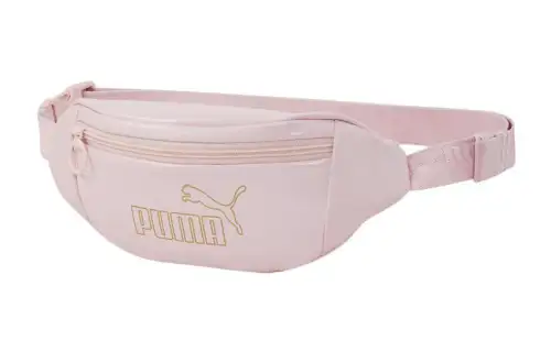 PUMA Artificial Leather Fabric Sling Bag, Fanny Pack Regular Women's Cherry Blossom Pink