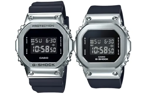 CASIO Unisex Pair Table Series Black Watch