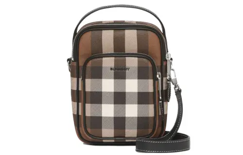 Burberry Checked Crossbody Bag