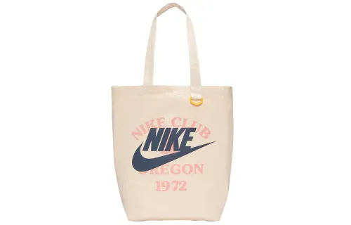 Nike Fabric Shoulder Bag Unisex Ecru