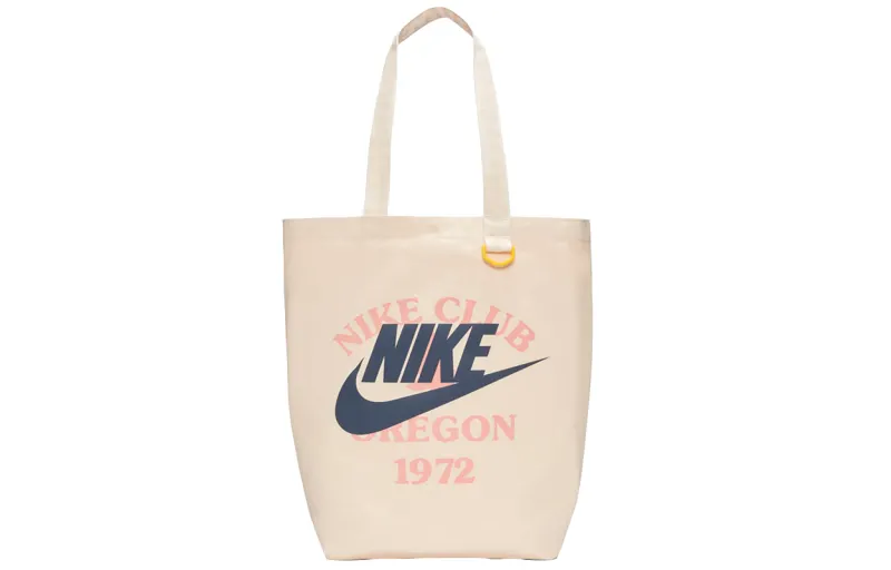 Nike Fabric Shoulder Bag Unisex Ecru