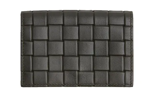 Bottega Veneta Cow Leather Card Holder Men's Camping