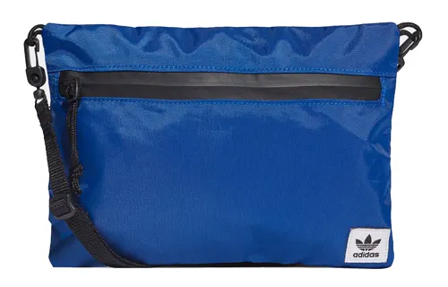Adidas Originals Trefoil Polyester Crossbody Bag, Shoulder Bag Regular Unisex Blue