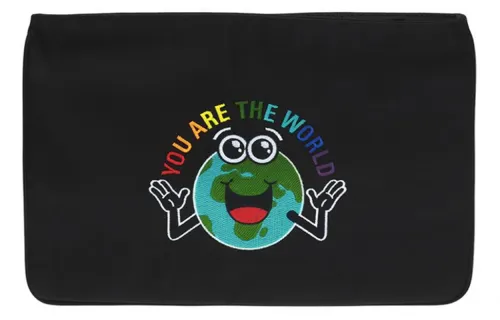 Balenciaga Polyester Clutch Regular Unisex Black