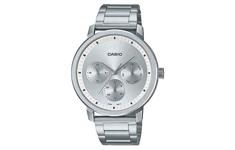 CASIO Men Standard Series Silver Watch MTP-B305D-7EV