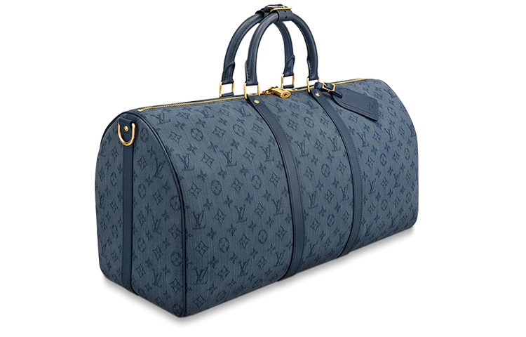Мужская сумка Louis Vuitton Keepall (коричневая) — фото 3