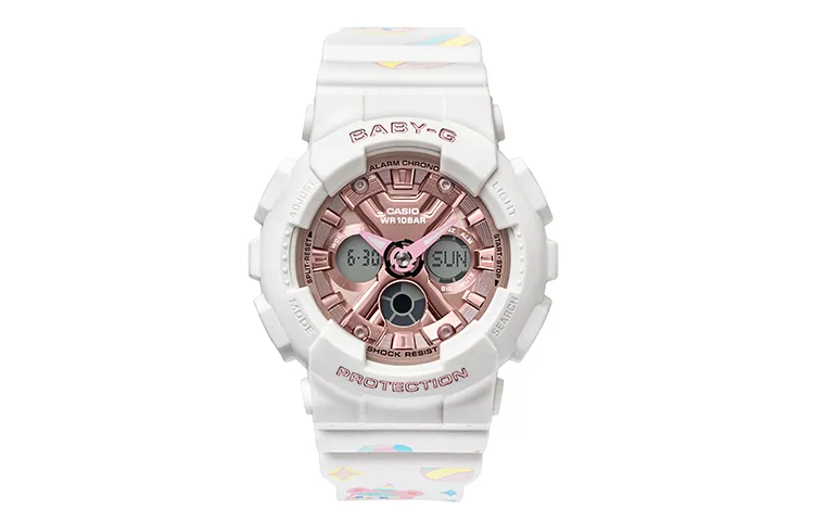 CASIO Women's BABY-G Pink Watch BA-130-7A1PRP