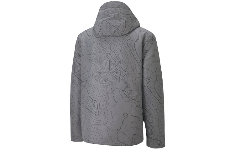 Мужская куртка PUMA (серая) — фото 2
