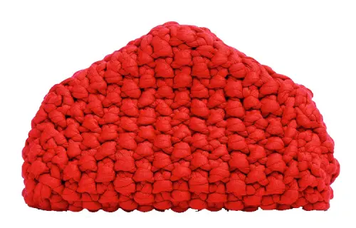 Bottega Veneta Polyamide Handbag Women's Tomato Red