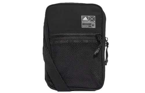 Adidas Polyester Shoulder Bag Unisex Black