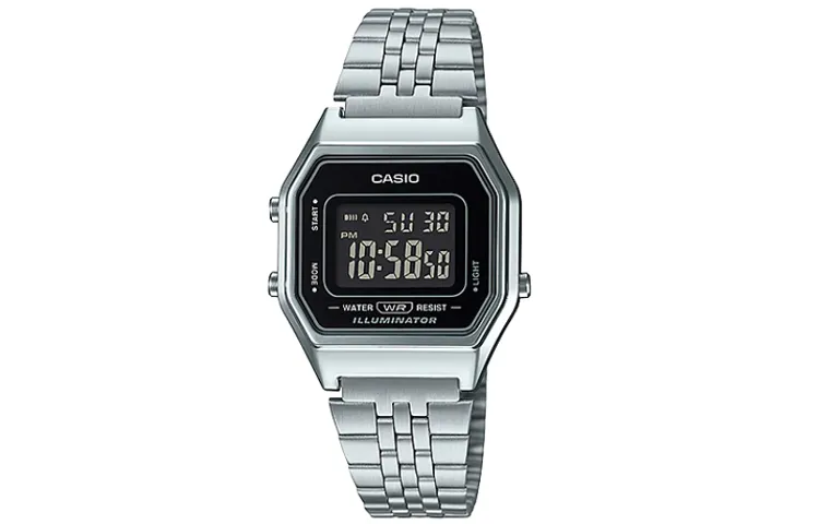 CASIO Men VINTAGE Series Black Watch LA680WA-1B