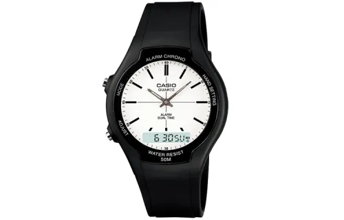 CASIO Men YOUTH White Watch AW-90H-7E
