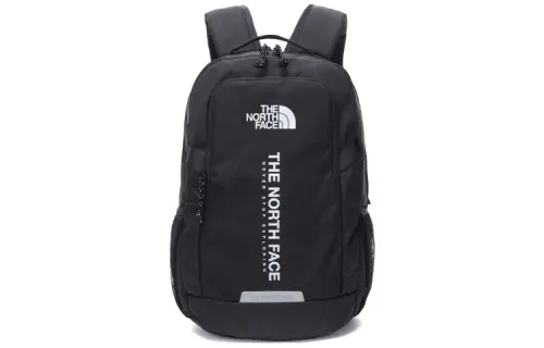 THE NORTH FACE 24L Backpack Students Backpack Outdoor Bag Polyester Black Unisex