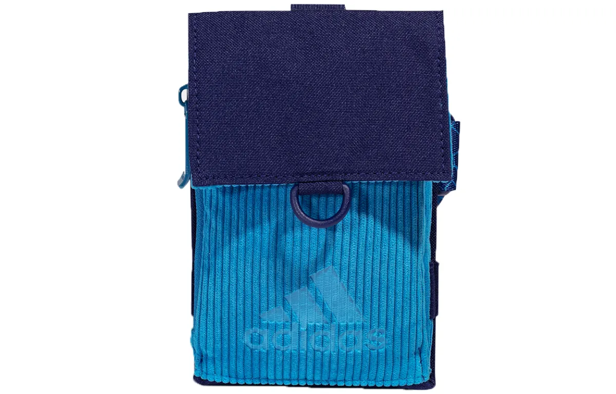 Adidas Polyester Sports Bag, Sling Bag, One Shoulder, Crossbody, Fanny Pack Regular Unisex Blue