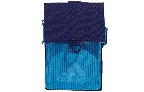 Adidas Polyester Sports Bag, Sling Bag, One Shoulder, Crossbody, Fanny Pack Regular Unisex Blue