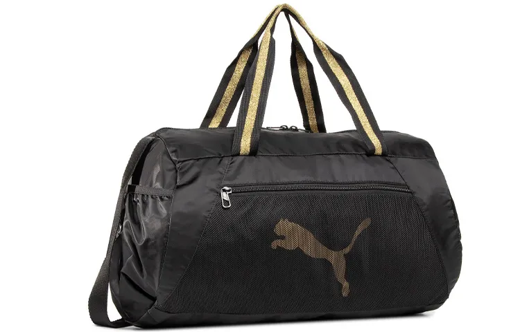 PUMA Fabric Handbag, Shoulder Bag, Gym Bag Unisex Black