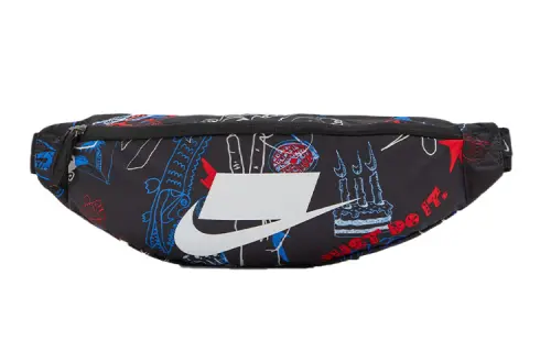 Nike Fabric Crossbody Fanny Pack Regular Unisex Black