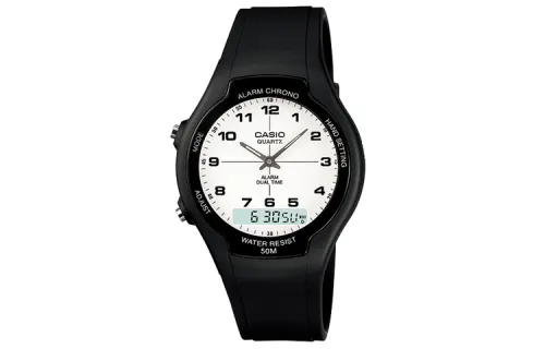 CASIO Men Standard Series White Watch AW-90H-7B