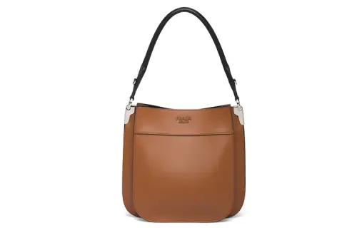 PRADA Calfskin Crossbody Bag, Shoulder Bag Women's