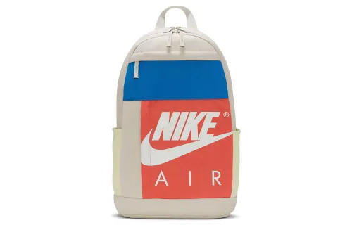 Nike Nylon Fabric Backpack Regular Unisex Ecru