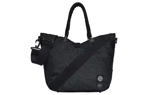 STONE ISLAND Nylon Crossbody Handbag Regular Unisex Black