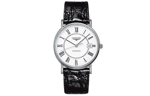 LONGINES Fashion Collection Automatic Mechanical Movement Date Display Men's Watches Watch 38.5mm White Dial