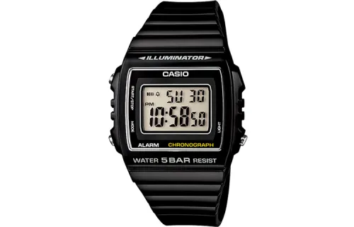 CASIO Unisex YOUTH Black Watch W-215H-1A