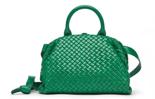 Bottega Veneta Sheepskin Shoulder Bag, Crossbody Bag, Handbag Women's Green