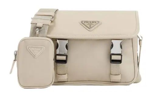 PRADA Polyamide Crossbody Bag Men's Brown