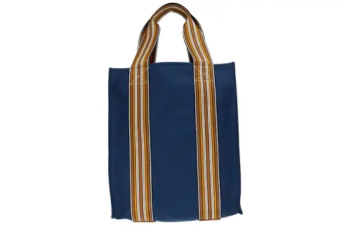 Loro Piana Fabric Handbag Unisex Blue