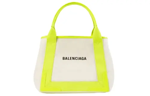 Balenciaga Canvas Tote Bag, Shopping Bag, Combo Bag, Handbag Regular Women's Beige