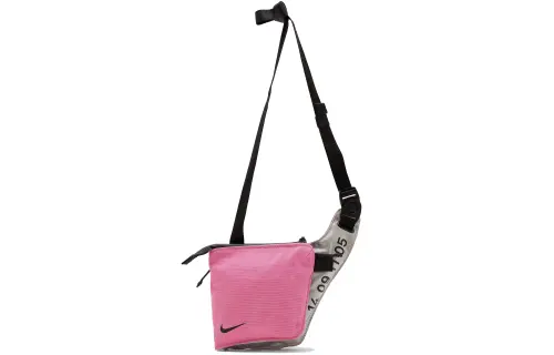 Nike Cotton Functional Bag, Waist Bag, Chest Bag, Shoulder Bag Unisex Pearl Pink