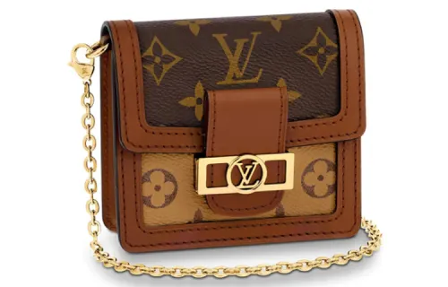LOUIS VUITTON Bumbag Dauphine Monogram Reverse Bb Brown