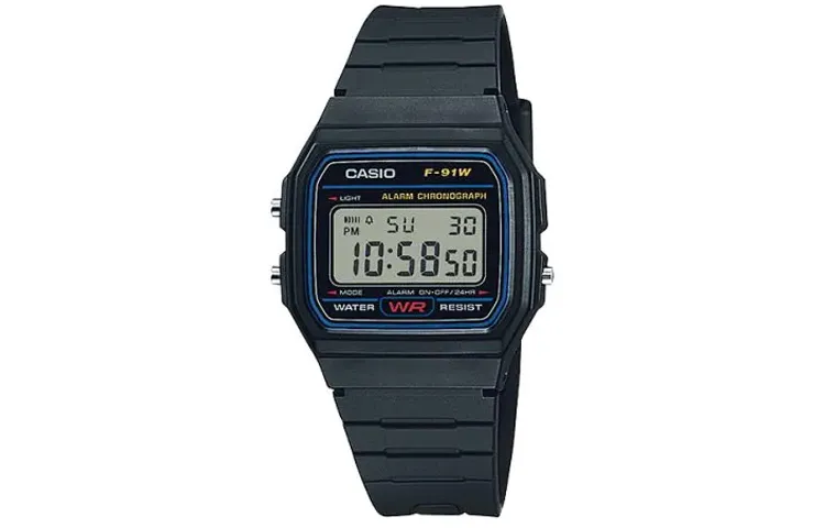 CASIO YOUTH Small Block Quartz Movement Resin Strap Watch Men's Watches Gray Dial