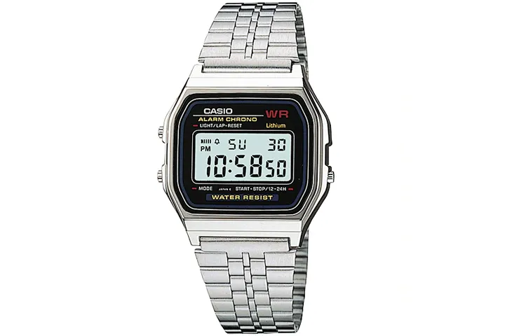 CASIO Unisex YOUTH Black Watch A159WA-N1D