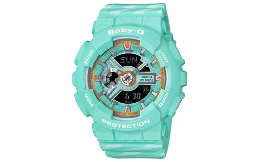 CASIO Women's BABY-G Green Watch BA-110CH-3A