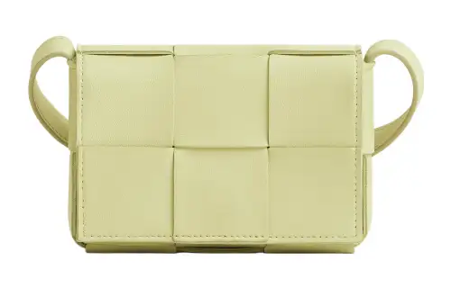 Bottega Veneta Cassette Mini Lemon Washed
