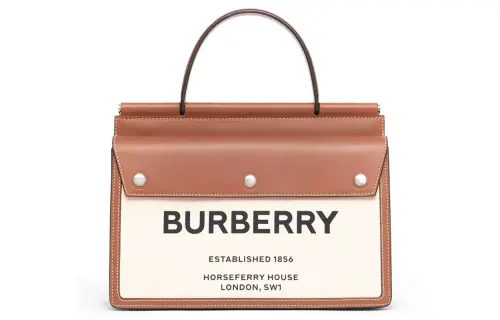 Burberry Cow Leather Shoulder Bag, Crossbody Bag, Handbag Women's Brown
