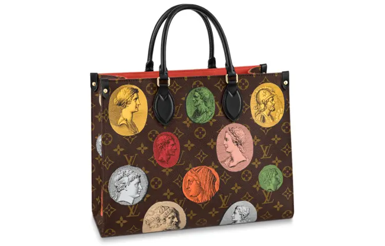 LOUIS VUITTON X Fornasetti Onthego Mm Monogram Cameo