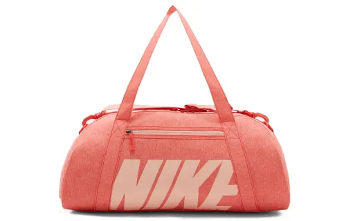 Nike Polyester Portable Sports Bag, Travel Bag, Gym Bag Regular Unisex Pink
