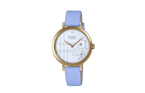 CASIO Women's SHEEN White Watch