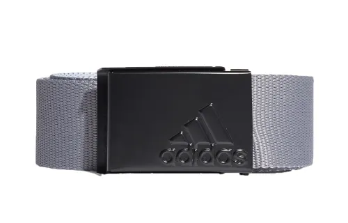 Adidas Polyester Sports Belts Men's Gray 3.75cm
