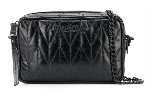 MIU MIU Leather Crossbody Bag, Shoulder Bag Women's