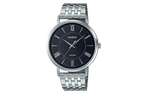 CASIO Men Standard Series Black Watch MTP-B110D-1AV