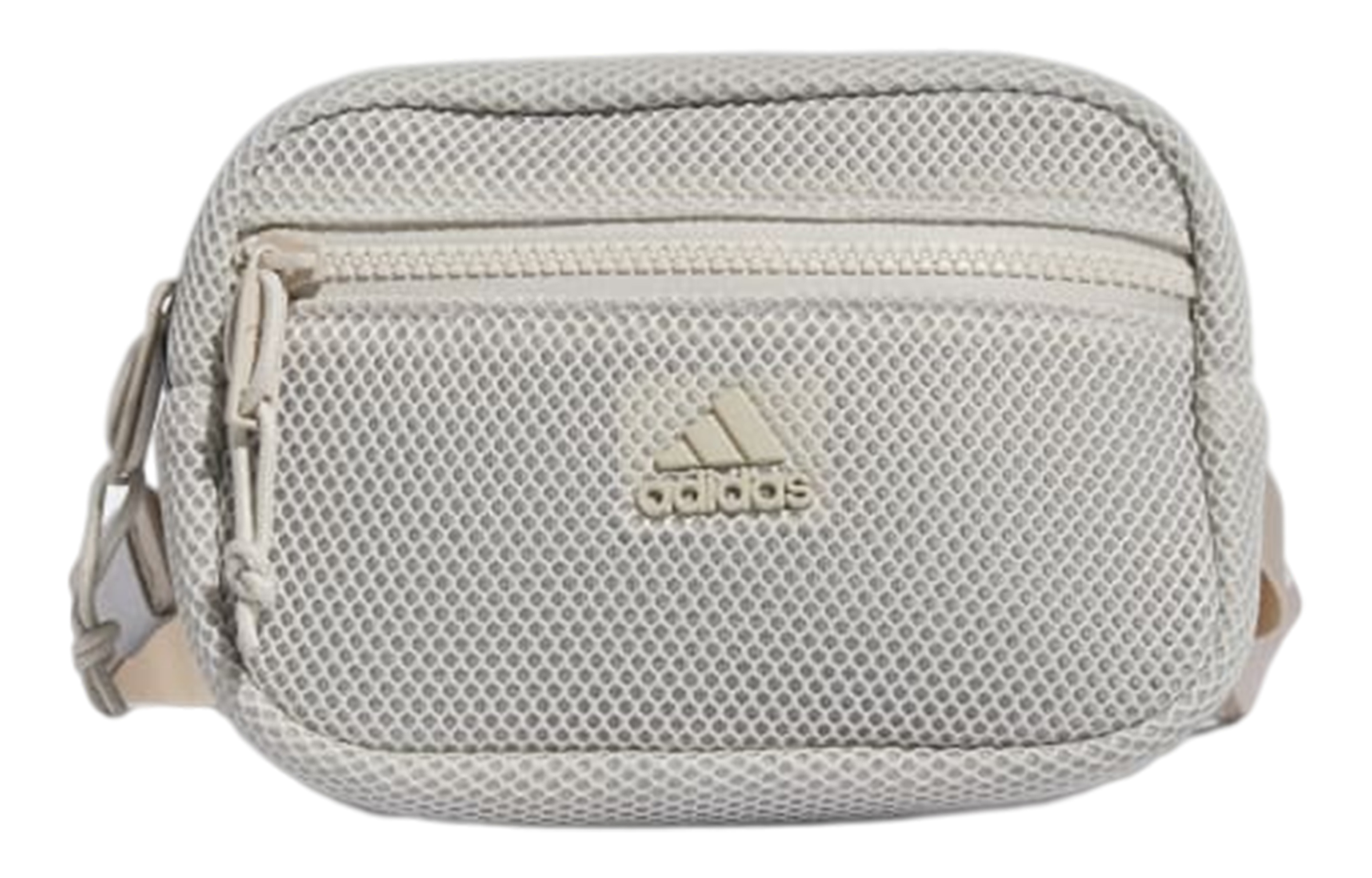 Adidas Mesh Polyester Waist Bag Chest Bag Unisex Ecru