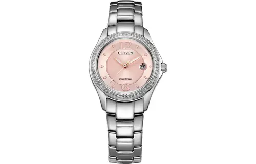 CITIZEN Ecology Drive Collection Light Powered Quartz Movement Stainless Steel Strap Watch