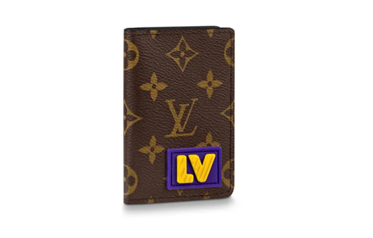 LOUIS VUITTON Pocket Organizer Brown