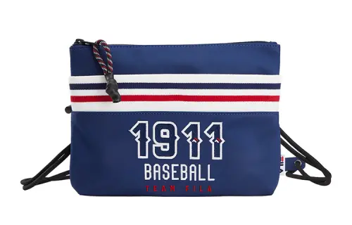 FILA FUSION Fabric Messenger Bag, Shoulder Bag Regular Unisex Dark Blue