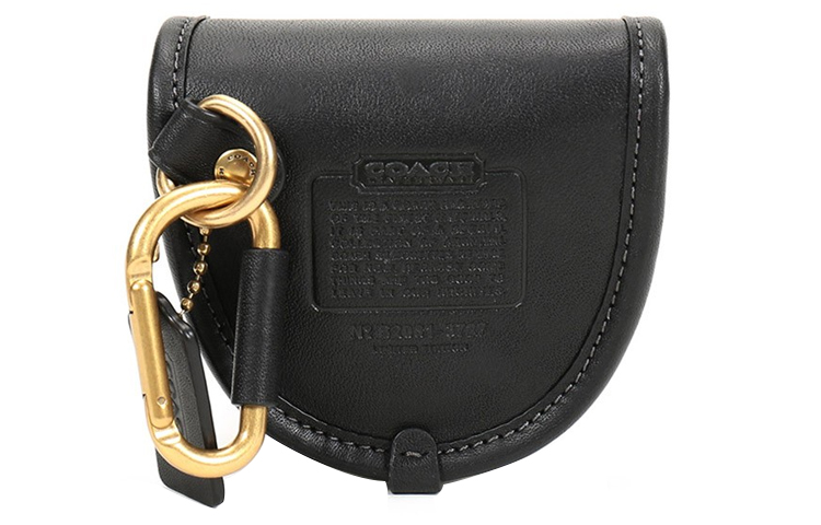 Женская сумка COACH Bag Charms (черная) — фото 4