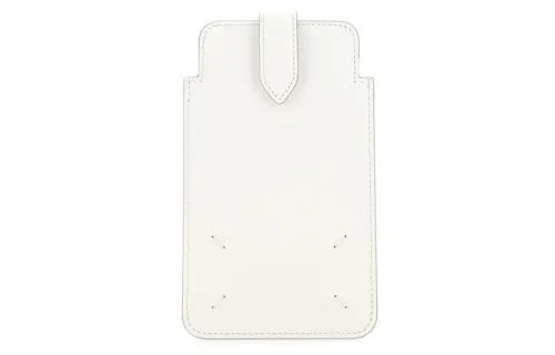 Maison Margiela Pu Cell Phone Pouch Women's White